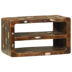 Móvel de tv - helloshop26 - 60 x 32 x 36 cm - madeira recuperada - 2 pratel