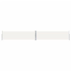 Toldo lateral retrátil 140x1000 cm creme