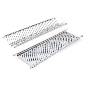 Emuca escorredores de pratos para módulos altos, módulo 900mm, aço inox