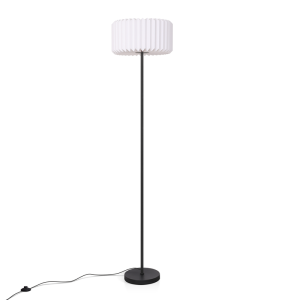 Nettlife lâmpada de pé preto g9 35x35