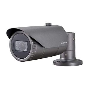 Câmera de vigilância - hanwha - qno-6082r - bullet ir varifocal motorizada