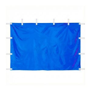 Parede lateral impermeável 3x2m tenda gazebo dobrável oxford azul