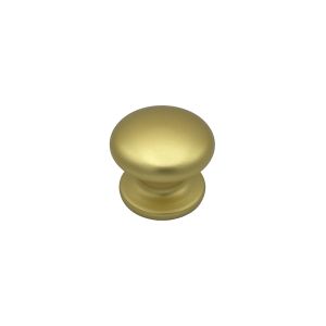 Puxador fixo, conjunto de 6, puxador, d: 70 mm, alumínio, dourado acetinado