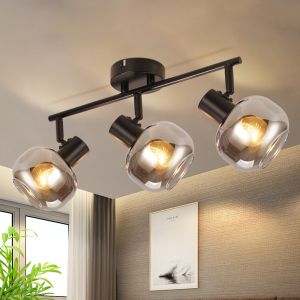 Nettlfe luminária de teto e14 cinza 37x20