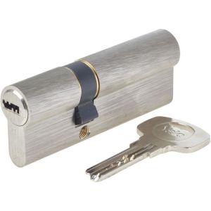 Cilindro de fechadura removível yale série 1000+ 30x50 mm 6 pinos anti-perf