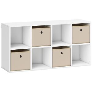 Estante 105,9x30x53,7 cm color beige Homcom
