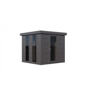 Abrigo de jardim nh4 iluminado | antracite | 238 x 238 - novo habitat