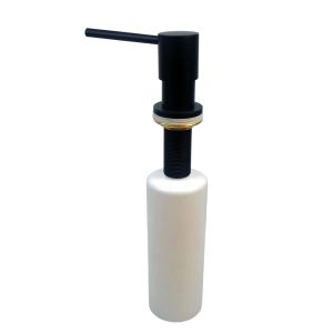 Kibath dispensador de gel de bancada em abs preto