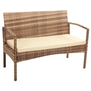 Banco marrom 110x55x85h cm