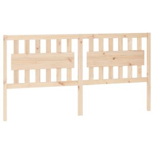 vidaXL cabecero de cama madera maciza de pino 185,5x4x100 cm