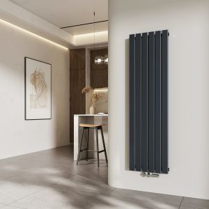 Emke radiador água quente aço plano camada única antracite 160x46 cm
