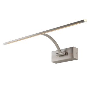 Aplique LED "dali" para quadros, 8w, 2700k, níquel