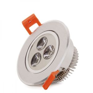 Refletor downlight LED 3w 300lm 6000ºk circular 40.000h [ho-LEDdown-3w-cw]