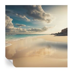 Papel de parede vinílico costa ensolarada 250x250 tulup