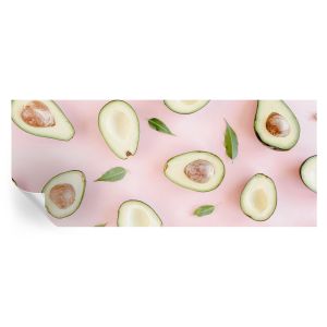 Papel de parede autocolante composição do abacate 250x104 tulup