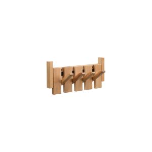 Perchero porte marrón claro - 32 x 15 cm