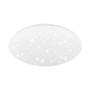 Nettlife candeeiros LED quarto 30cm 6000k céu estrelado 18w ip44, luz