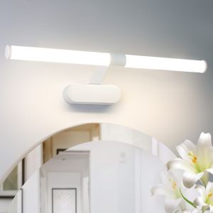 Nettlife luminária de parede com espelh LED branco 40x16.8