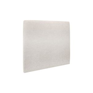 Cabeceira estofada de 180 cm - tecido tela fosca beige clair - bege claro