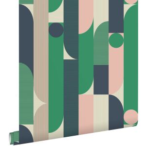 Estahome papel de parede formas geométricas 50 x 900 cm 131062