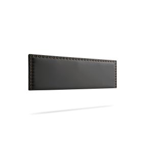 Cabeceira estofada modena pele sintética 115x55x8 cm - moonia