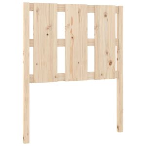 vidaXL cabecero de cama madera maciza de pino 80,5x4x100 cm