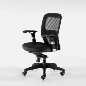 Cadeira de escritório euromof boston | black edition ergonômica