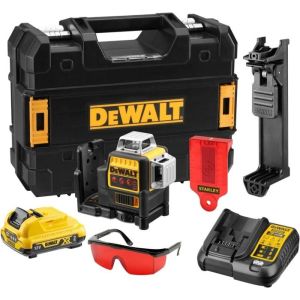 Nível a laser multilinhas - Dewalt - 3x360° - vermelho - 50 m