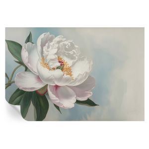 Papel de parede adesivo linda peônia 104x152 tulup