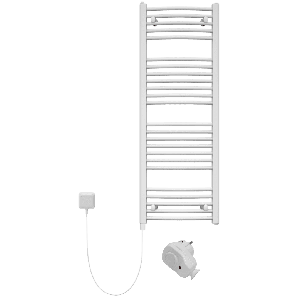 Toalheiro curvo combi(água 479w(dt50k)+resistência400w)branco,122x45cm/8m2
