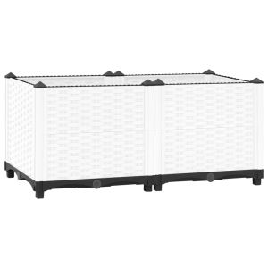 vidaXL arriate polipropileno 80x40x38 cm