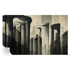 Papel de parede adesivo arquitetura bruta 416x254 tulup