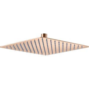 Aspersor quadrado extra plano 30x30 cm aço inoxidável óxido de níquel