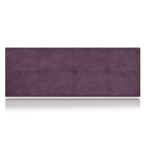 Cabeceros zeus tapizado nido antimanchas violeta 115x50 de sonnomattress