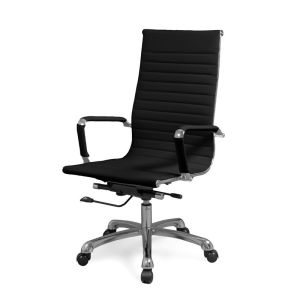 Cadeira de escritório boss negro 57 x 104–112 x 66 cm