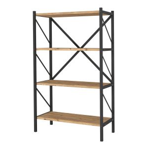 Estanteria de metal 4 niveles 121x66x34 safir