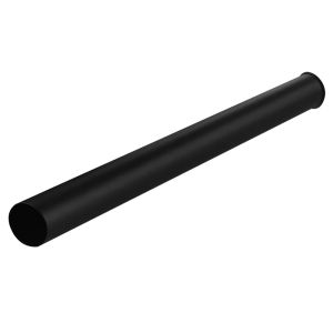 Kibath round drain sifão tubo de extensão com acabamento em latão preto