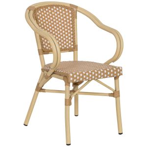 Fauteuil em creme de rotina sintetico 57x57x84 cm (alta)