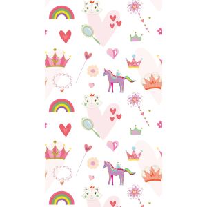 Papel de parede animais multi-cor,cor-de-rosa,branco,cor-de-rosaeamarelo