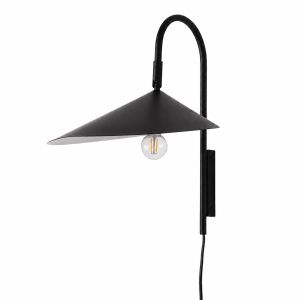 Aplique de pared minimalista nórdico, estilo wabi-sabi medieval,E27 "loto"