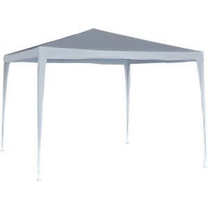 Gazebo de jardim "natacha 3" - 9 m² - 3 x 3 m - branco