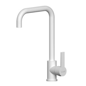 Kibath torneira cozinha monocomando sou branco fabricada em latão