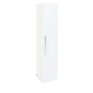 Coluna de casa de banho pallas - 30cm - branco - melamina
