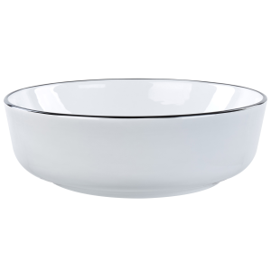 Lavatório de bancada xert ⌀ 42 cm cerâmica branco