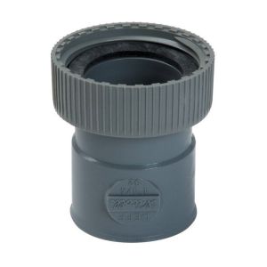Mangueira PVC cinza reta - f 1'1/4 - fêmea diâmetro 32 mm - nicoll