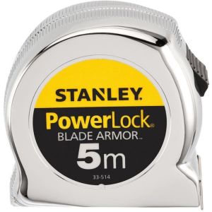 Medição - stanley - 0-33-514 - armadura de lâmina - 5 m x 25 mm - powerlock
