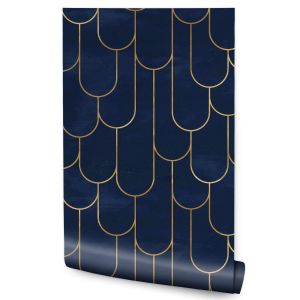Papel de parede padrões geométricos para o quarto decoração moderna