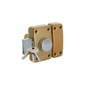 Fechadura de segurança city 25 cilindros - 30 mm - 5 pinos - 3 chaves inclu