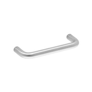 Puxador para mobiliário, aço inox, com dist entre furos 96 mm