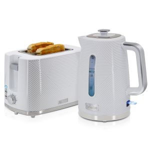 Elegance conjunto de torradeira +  Chaleira Elétrica 1,7L briebe skt1170wht